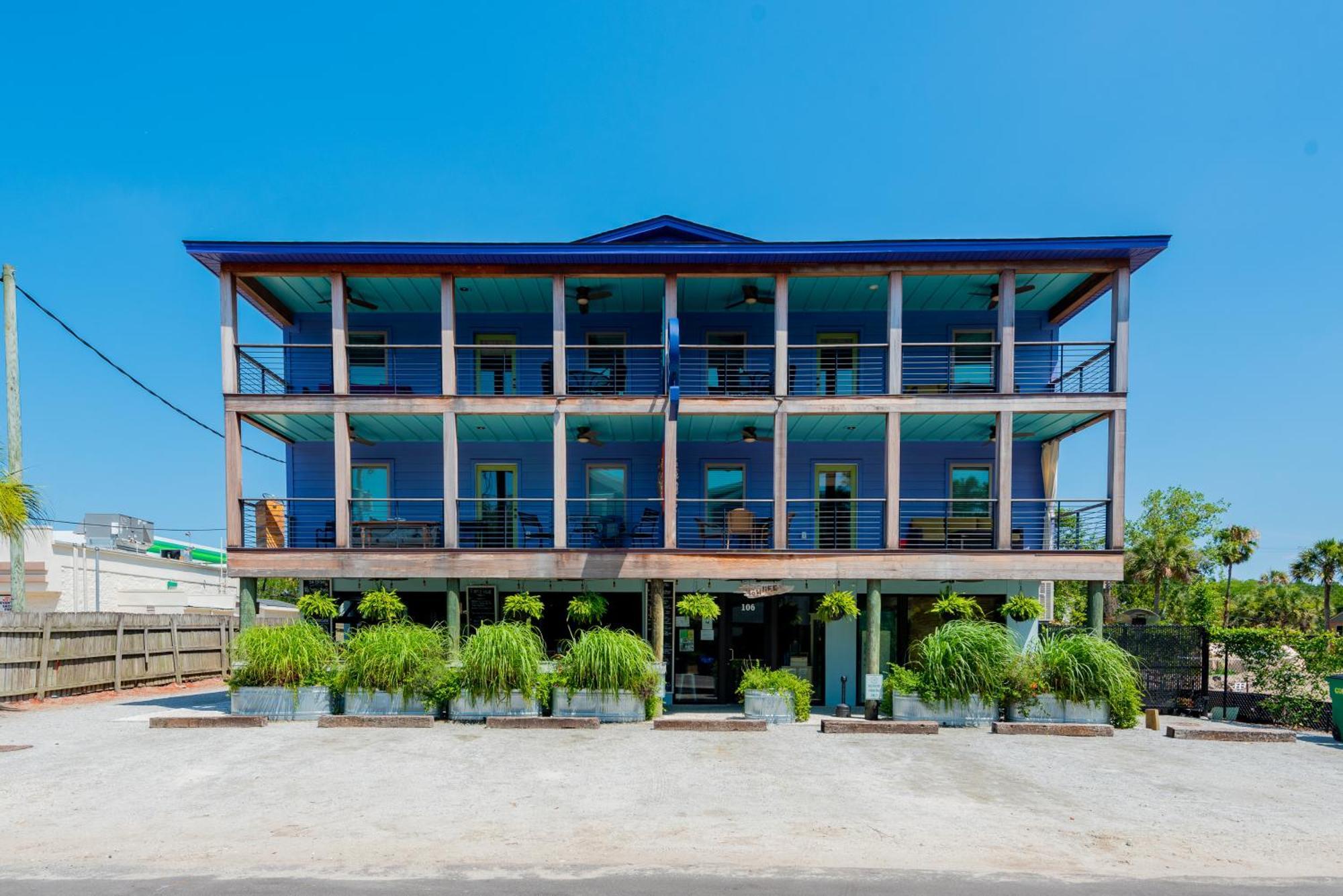 Folly Vacation Perfect Purple Palace Apt C Folly Beach Luaran gambar