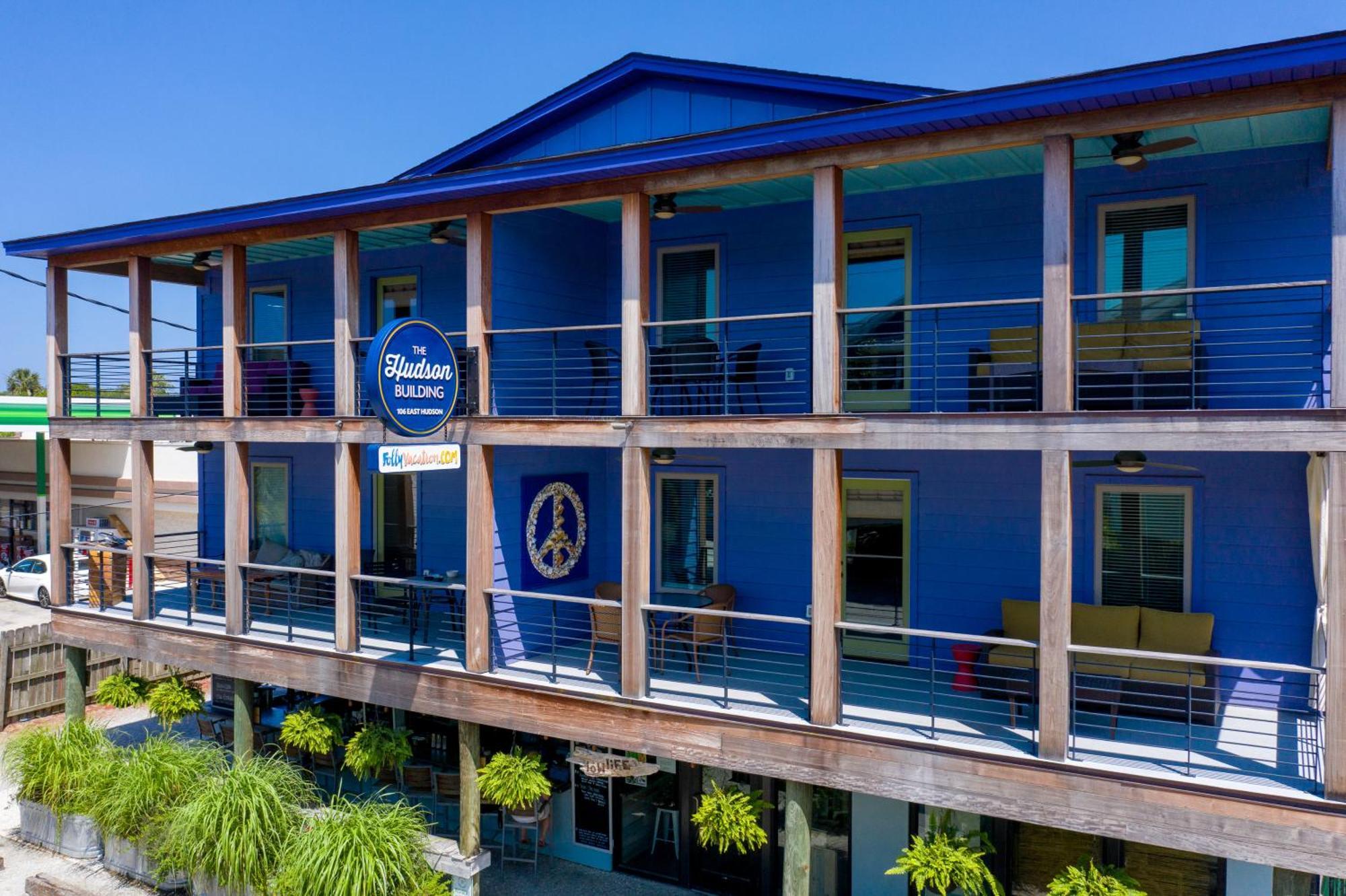 Folly Vacation Perfect Purple Palace Apt C Folly Beach Luaran gambar