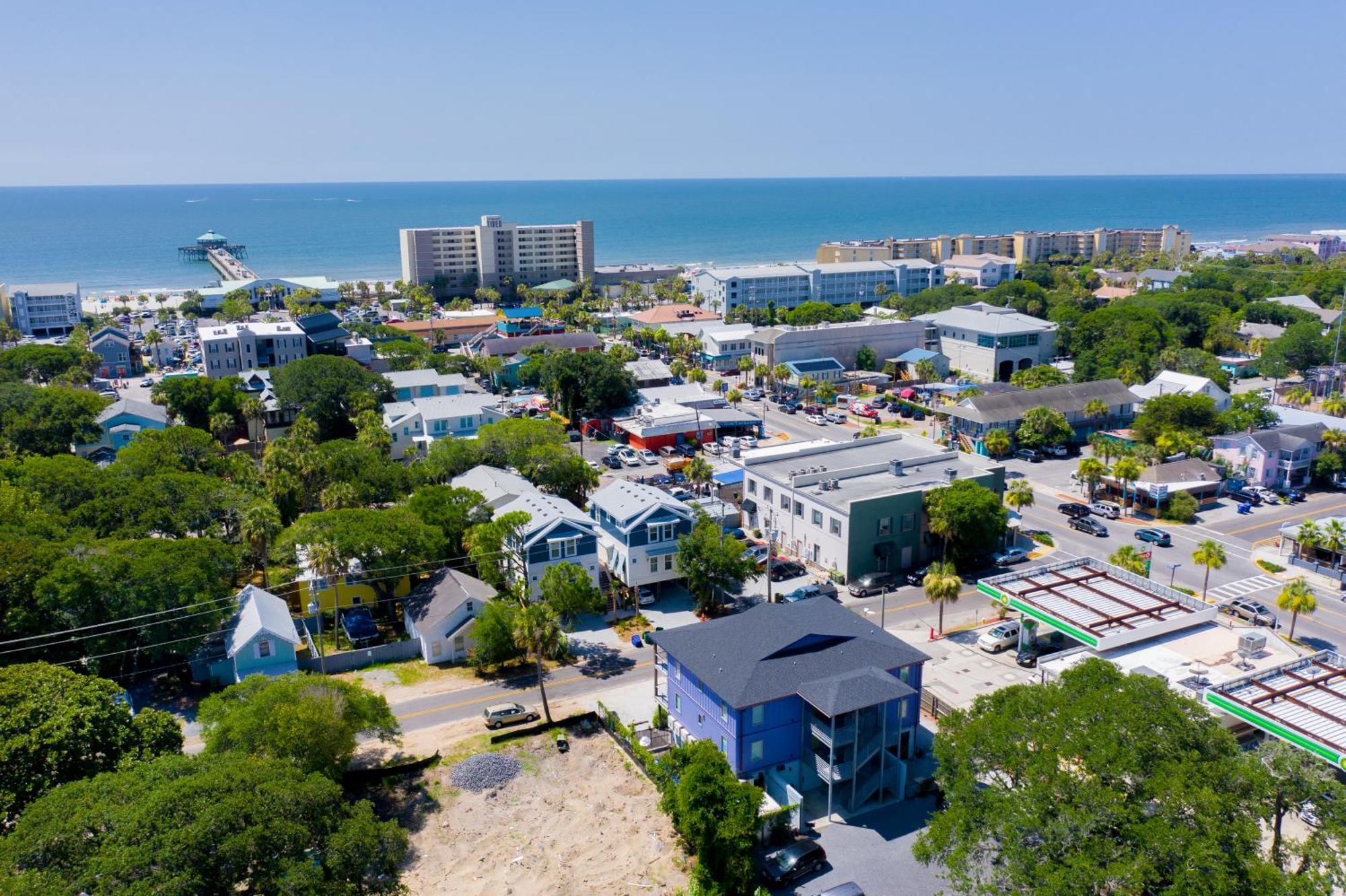 Folly Vacation Perfect Purple Palace Apt C Folly Beach Luaran gambar